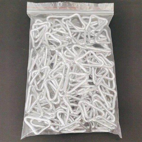 100Pcs 3.8cm Metal Triangular Rings Buckles for Trampoline