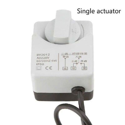 2 Way 3 Wires BV2012 Brass Motorized Ball Valve Electric