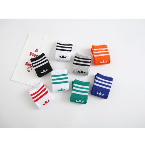 2023 New Fashion Pure Color High Tube  Men and Women Cotton
