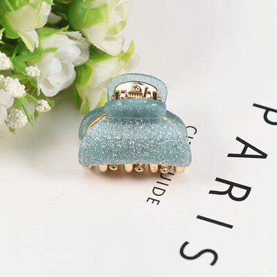 New 4cm Hair Clip Daisy Acrylic Plastic Small Hair Claw Spot
