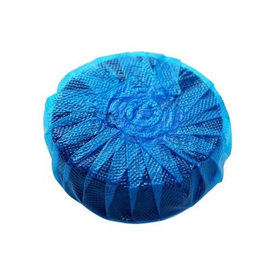 60pcs Blue Bubble Automatic Toilet Cleaner Tablet Blocks Loo