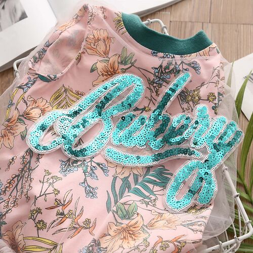 2023 Summer New Design 3 4 5 6 8 10 12 Years Lace Patchwork