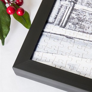 拼图装裱框画框装裱定制任意尺寸0片1000片拼图框挂墙相框