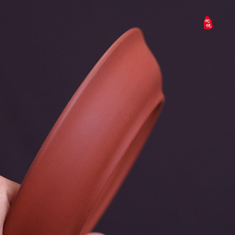 朱泥壶承原矿紫砂茶托工夫茶具零配潮州手拉茶壶茶杯底座养壶壶垫