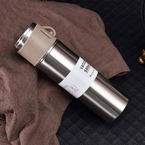 Business Style Stainless Steel Vacuum Flask 500ML 3cup Lids