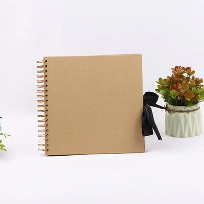 ZK20 80 Black Pages Memory Books DIY Craft Photo Albums Scra