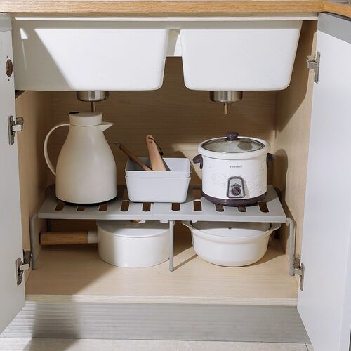 Storage Rack Storage Shelf Kitchen Plate Holder Closet Cabi