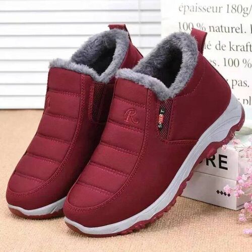 Fashion Men Snow Boots Warm Fur Winter Shoes For Women Unise