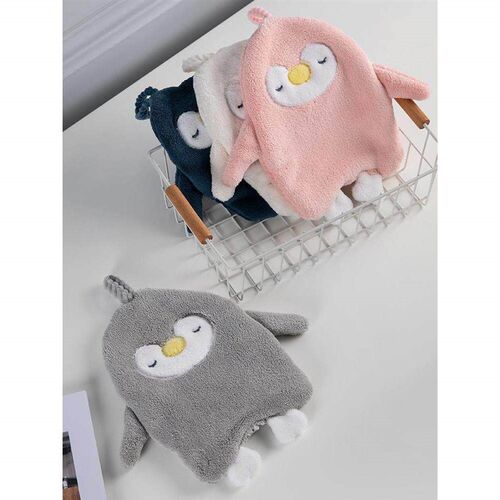 Cartoon hanging absorbent hand towel kitchen toilet children