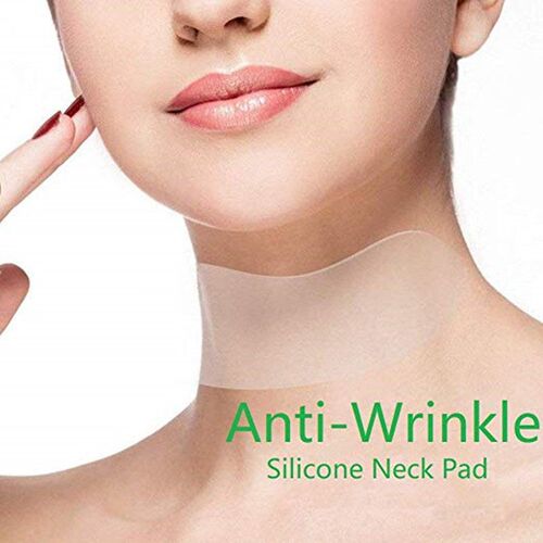 11 Pcs Reusable Silicone Chest Pads,Silicone Neck Pad Forehe