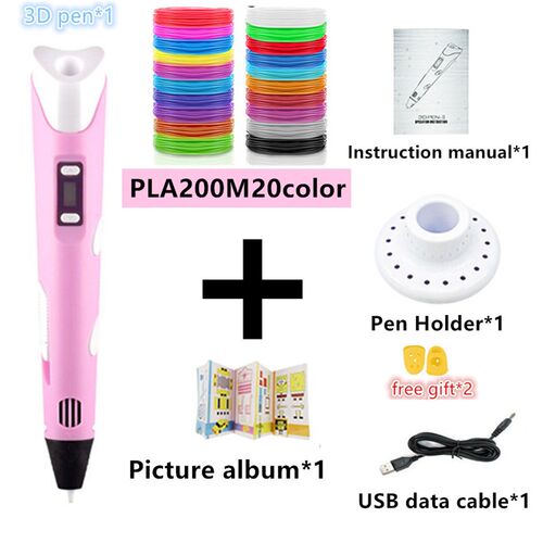 3D Pen For Children 3D Drawing Printing Pen with LCD Screen