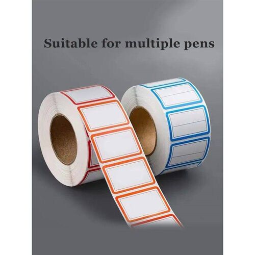 Colorful Plain Name Tag Labels 1000 ers Name Tag ers 3 1/2X2