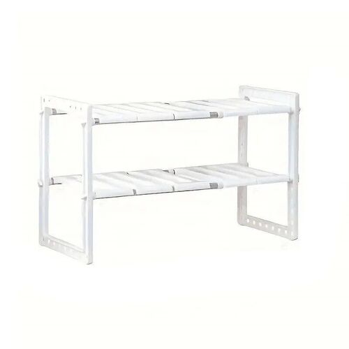 Cabinet Organizer Shelves, Stackable Kitchen Counter Shelves