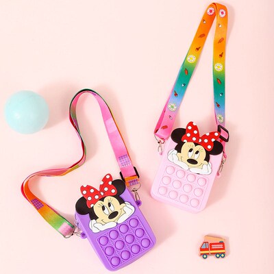 Pop Fidget Toys It  Minnie Bag for Children Simple Dimple Sq