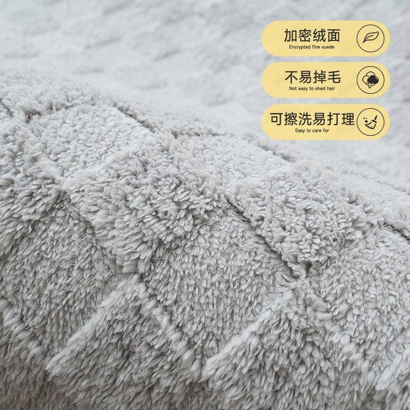 冬天加厚地毯卧室床边毯女孩房间床前宝宝地垫打地铺地上坐垫,居家布艺,床边毯,淘宝优惠券,粉丝福利购,淘宝优惠卷