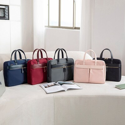 Women Laptop Briefcase Computer Bag Business Document Organi