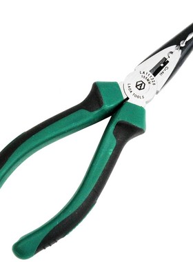 老 寸多功能尖嘴钳 钓鱼钳 长寿命电工钳 可剥线压接 L112