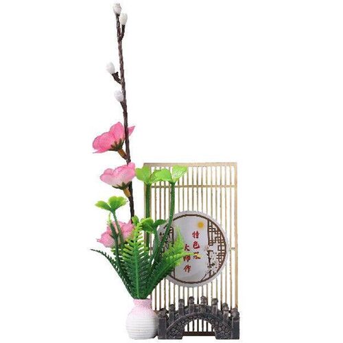 Japanese Food Presentation Artificial Flowers Plate