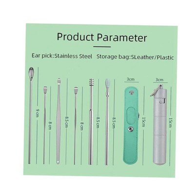 Ear Wax Cleaner Earwax Removal Tool Pick Digging Artifact Ea