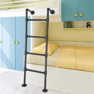 4-Step Ladder Wall&Floor-Mounted Ladders Portable Household