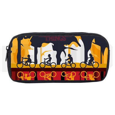 3D Stranger Things 3 Pencil Box Holder Boys Girls School Ca