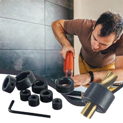 Drill Depth Stop Bit Collar Set Limit Ring W/ Allen Wrench