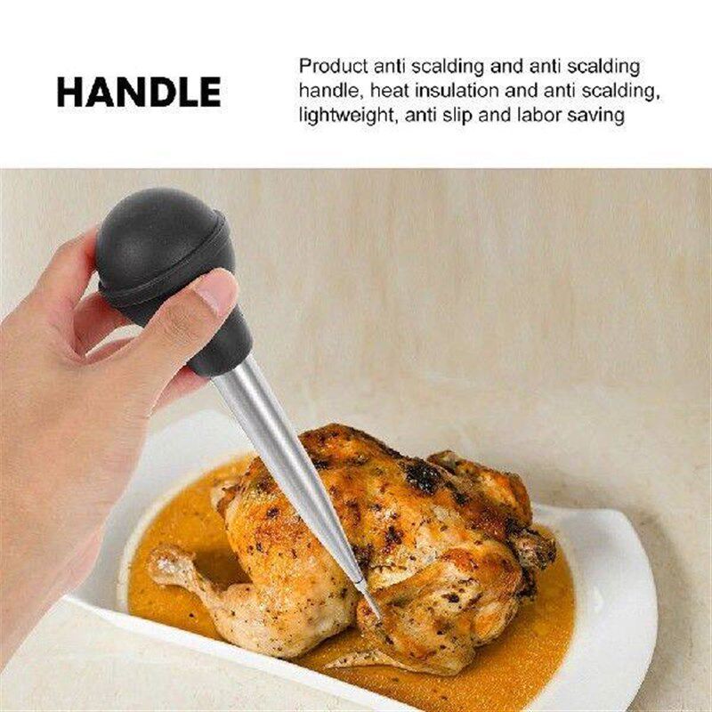Turkey Baster Turkey Seasoning Drip Dropper Oil Dropping - 实物图