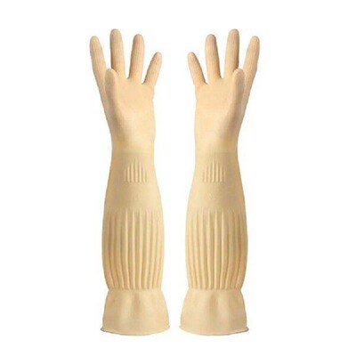 Waterproof Rubber Household Gloves Thick Acid Oil Resistant