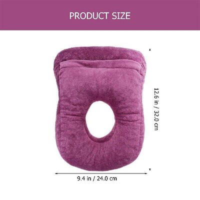 Headrest Pillow Ear Single Hole Throw Pillows for Couch