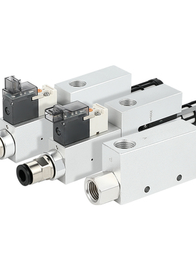 RV15 RV30SH气动大吸力大流量负压真空发生器RV/RVE负压产生器