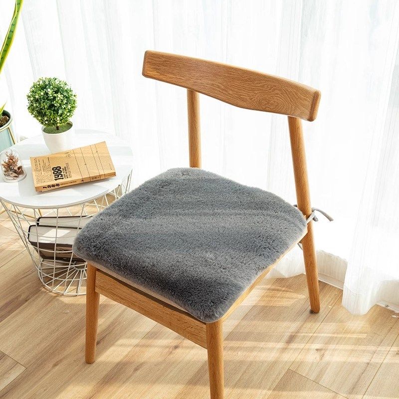 202冬季加厚坐垫毛绒椅子垫办公室久坐屁股垫餐椅垫学生座垫兔毛,居家布艺,椅垫,淘宝优惠券,粉丝福利购,淘宝优惠卷