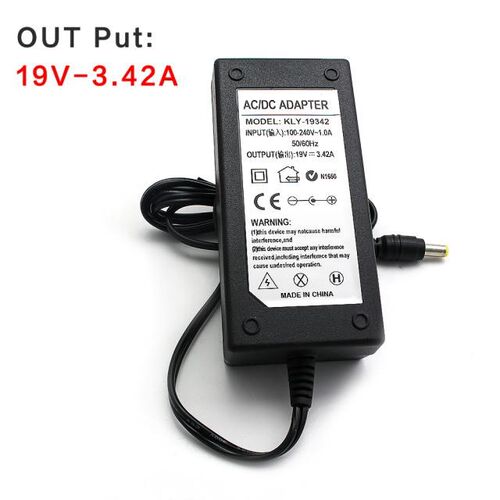 19V 3.42A Universal Power Supply Adapter 4.74A Laptop Charge