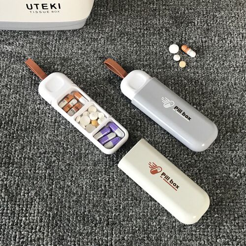 7 Days Fashion Portable Nordic Style Pill Box Tablet Pillbox