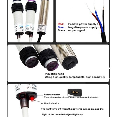 Free Shipping Photoelectric switch diffuse reflection type