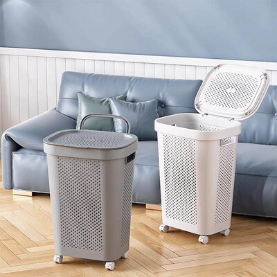 laundry basket household laundry basket toy wicker bucket01