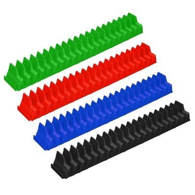 Wall Mounted Wrench Organizers Storage Tray for Workshops