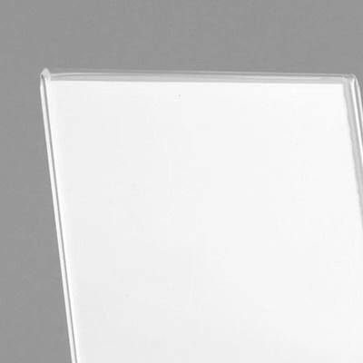 Acrylic Mini Photo Frame Holder Standing Rack Clear Photos F