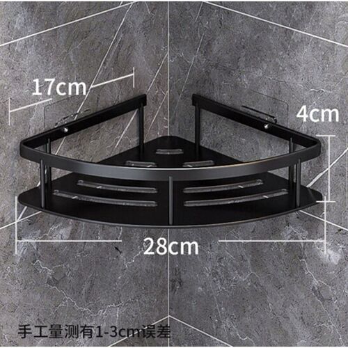 Vanity shelf non-perforated aluminum toilet洗漱台置物架1