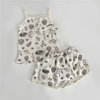 Baby Boy Girl Summer Clothes Fashion Newborn Cotton Sleevele