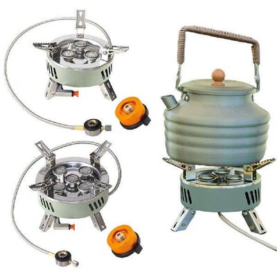 6800W Portable Camping Stove with Piezo Ignition High Power