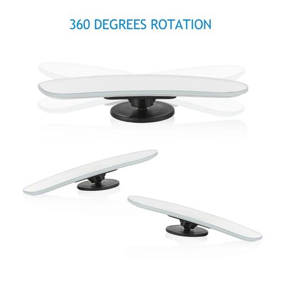 2pcs Car Mirror 360 Degree Wide Angle Convex Blind Spot Mirr