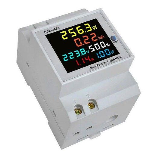 Din Rail AC Monitor 6IN1 100A Voltage Current Power Factor