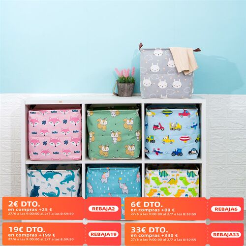 2023 New Cube Folding Storage Box Clothes Storage Bins For T