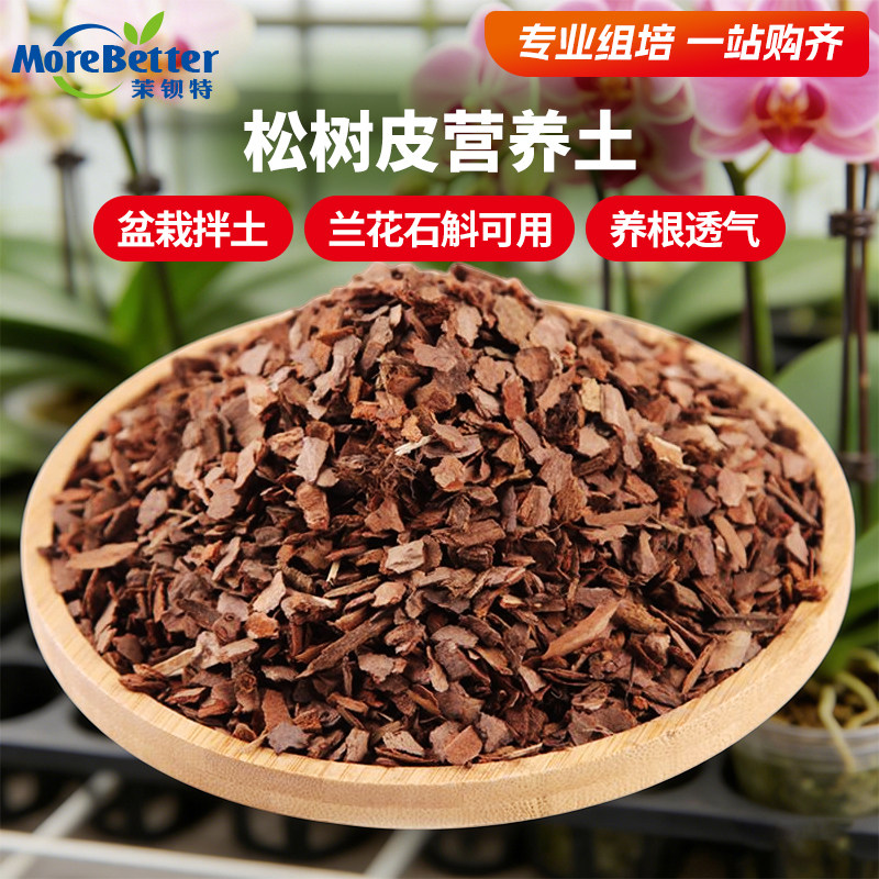 发酵松树皮铁皮石斛兰科育苗基质