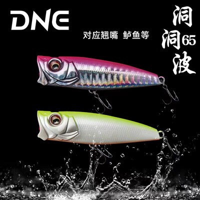 DNE去路亚洞洞波波爬翘嘴假饵鳡鱼鲈鱼炸水路亚饵窗口期巨物鱼饵