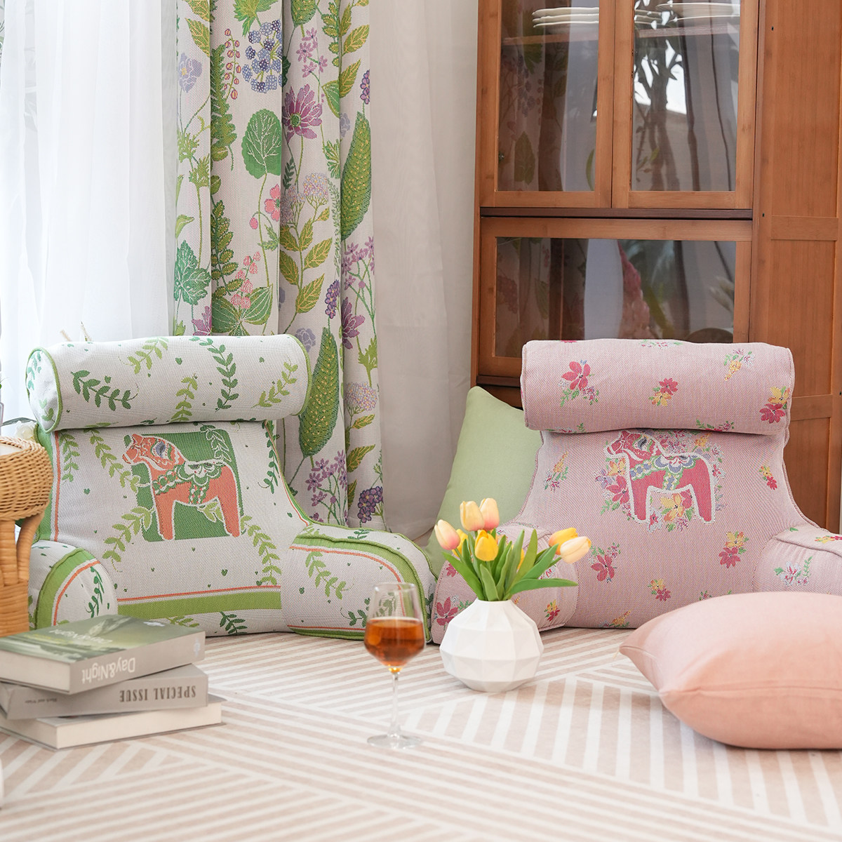 ekelund靠枕软包床头沙发看书靠背垫护颈护腰沙发孕妇喂奶腰靠背,居家布艺,腰靠垫,淘宝优惠券,粉丝福利购,淘宝优惠卷