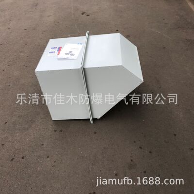 防腐边墙式排风机SEF-700D6带45度防雨方形风机