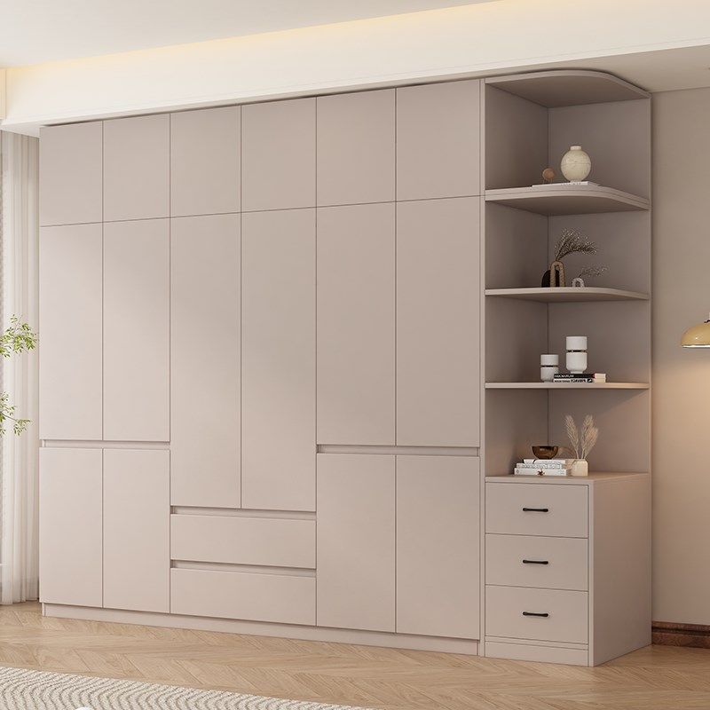 衣柜家用卧室实木生态板民宿出租房用柜子分段式儿童对开门挂衣橱,住宅家具,独立衣柜,淘宝优惠券,粉丝福利购,淘宝优惠卷