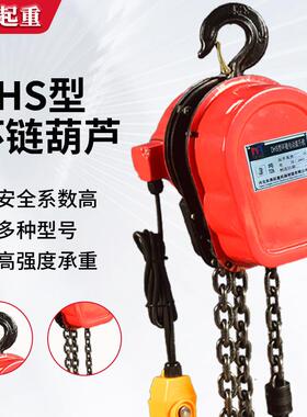 DHS型环链电葫芦80v1t2吨T5T10T固定挂钩式提升机环链电动葫芦