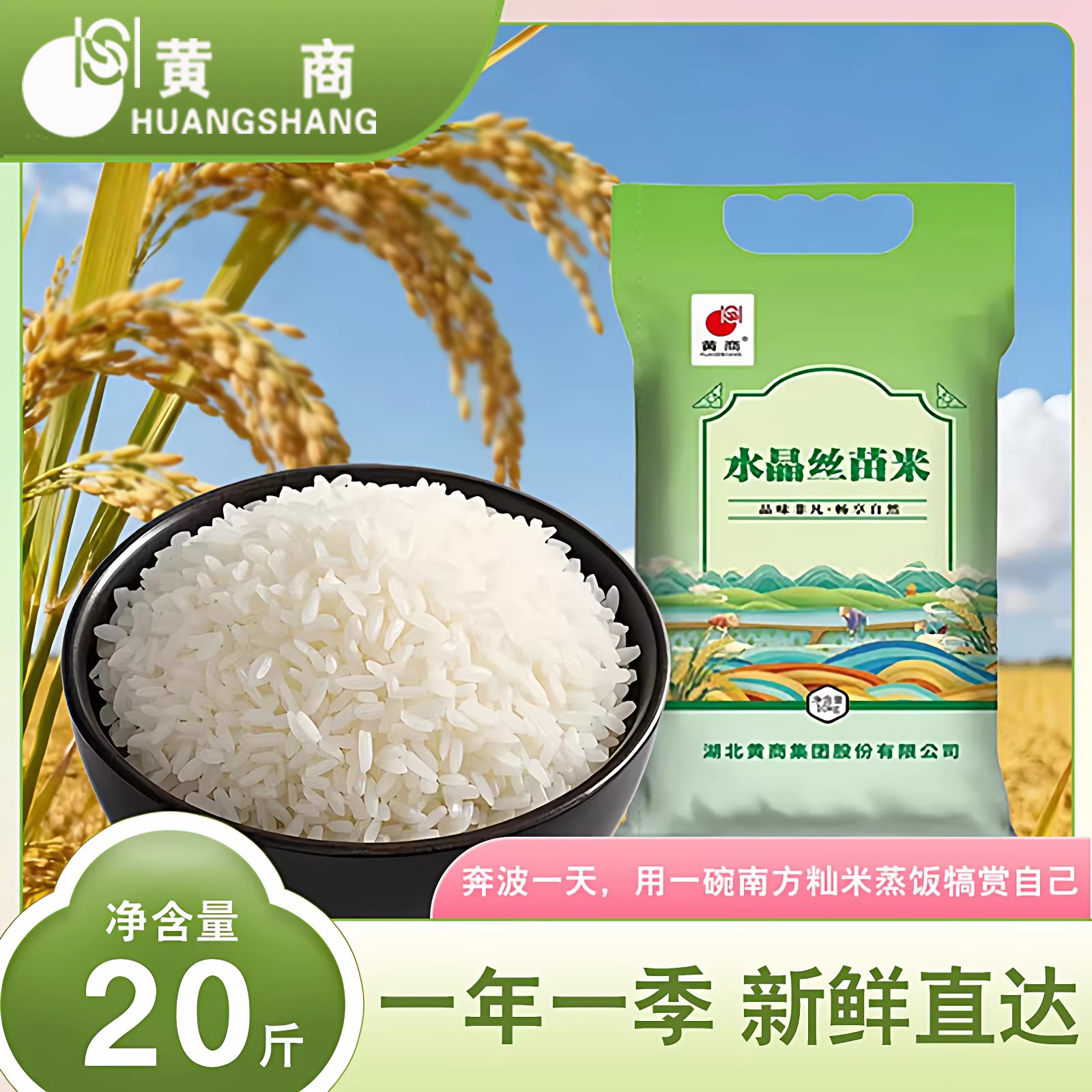 黄商水晶丝苗大米10kg2026当季新米象牙米长粒香米粒粒饱满软糯,粮油调味/速食/干货/烘焙,大米,淘宝优惠券,粉丝福利购,淘宝优惠卷